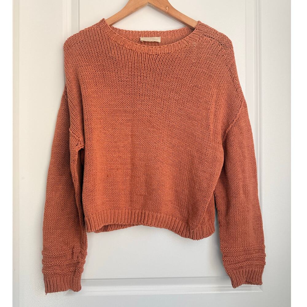 Momoni‎ Marmalade Knit Sweater Made in Italy XS Fall Winter Cozy Warm